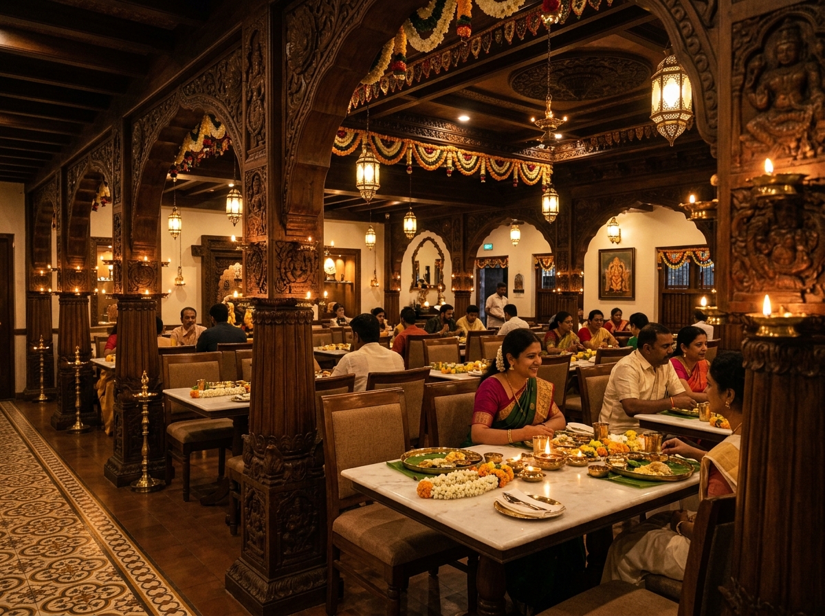 Raghavendra Bhavana Heritage Restaurant Dining